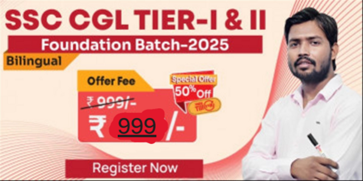 SSC CGL TIER-I & II Foundation Batch-2025