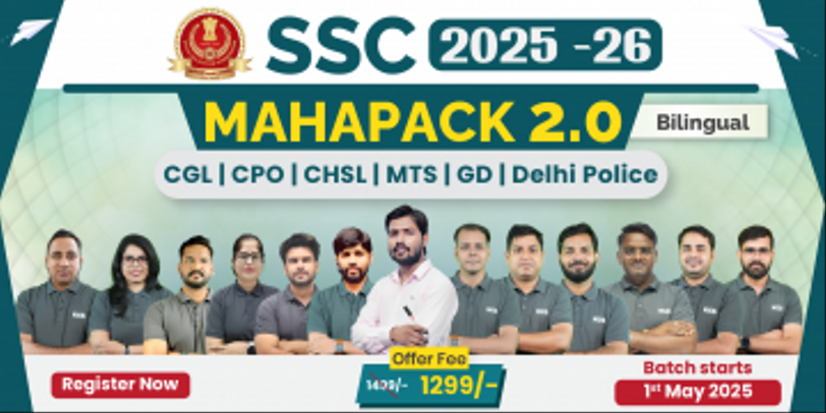 SSC Mahapack 2.0 Batch 2025-26 (Bilingual)