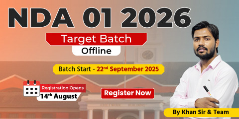 NDA 1 2026 Target Batch (Dehradun Offline)