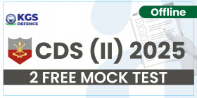 CDS(II) 2025 TEST SERIES (Offline) [2 Free Mock]