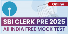 SBI Clerk Prelims All India Open Mock