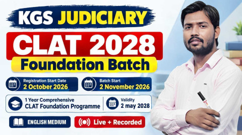 CLAT Foundation Batch 2028