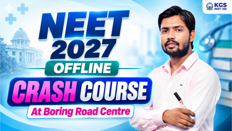 NEET 2027 Offline Crash Course Bilingual Batch -  Boring Road