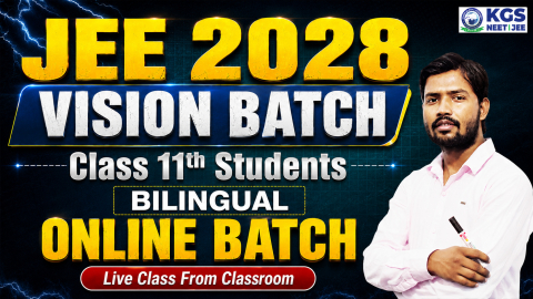 Class 11th VISION BATCH JEE 2028 BILINGUAL