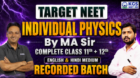 NEET Individual Physics By Mohit Agarwal Sir