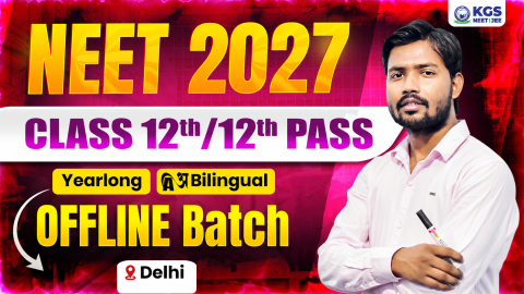 Class 12th/12th Pass Offline Yearlong Bilingual Batch Delhi NEET 2027