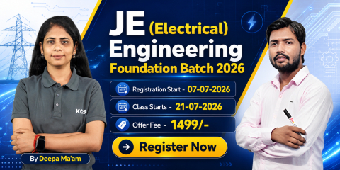 JE (Electrical) Engineering Foundation Batch 2026