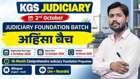 Ahimsa Judiciary Foundation Batch