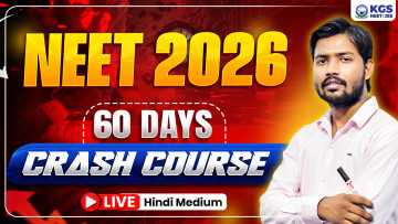 NEET 2026 60 Days Crash Course Hindi Medium Batch