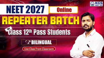 NEET 2027 Repeater Batch Online Bilingual Mode