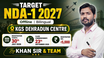 NDA-1 2027 Target Batch (Dehradun Offline)