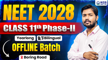 Class 11th Offline Yearlong Bilingual Batch - II  Boring Road NEET 2028