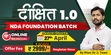 NDA Dixit 1.0 Foundation Batch