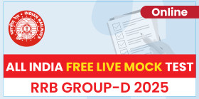 RRB Group D 2025 (All India Free Open Mock Test)