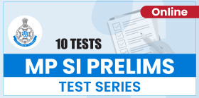 MP SI Prelims Test Series 2025