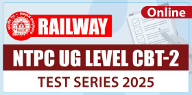 RRB NTPC UG LEVEL CBT 2 TEST SERIES 2025