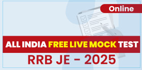 RRB JE SCHOLARSHIP TEST 2025