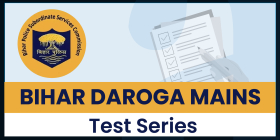 BIHAR DAROGA MAINS TEST SERIES 2026