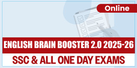 ENGLISH BRAIN BOOSTER 2.0 TEST SERIES 2025-26