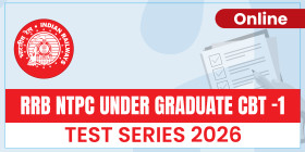 RRB NTPC UNDER GRADUATE CBT-1 TEST SERIES 2026