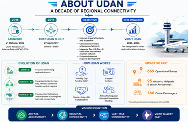 Prime Minister Launches the Next Phase of UDAN – Viksit UDAN