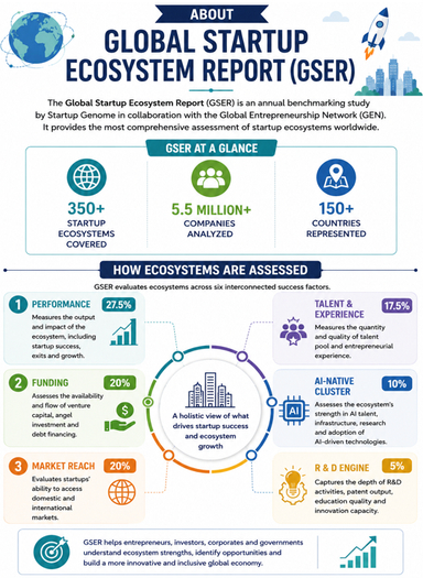 Global Startup Ecosystem Report (GSER) 2026