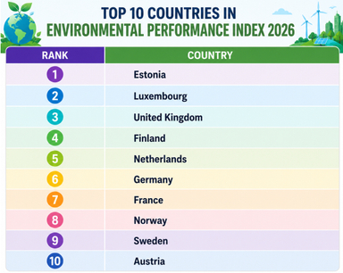 Environmental Performance Index 2026