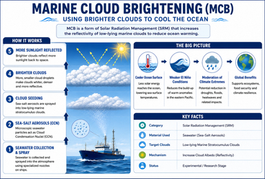 Marine Cloud Brightening and ENSO Management
