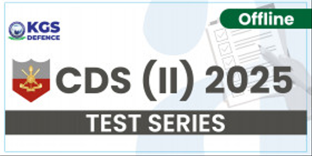 CDS(II) 2025 TEST SERIES (Offline)