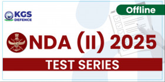 NDA(II) 2025 TEST SERIES (Offline)