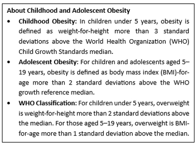 WHO Issues First Global Guidelines on Child and Adolescent Obesity